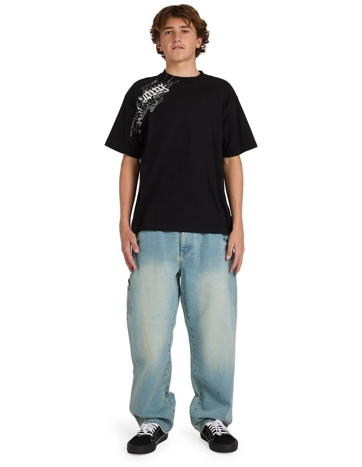 Immortal Denim Jeans in Sun Faded Indigo image 5