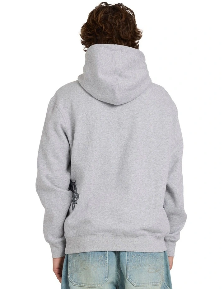 Tilt Zip Up Hoodie in Grey image 2