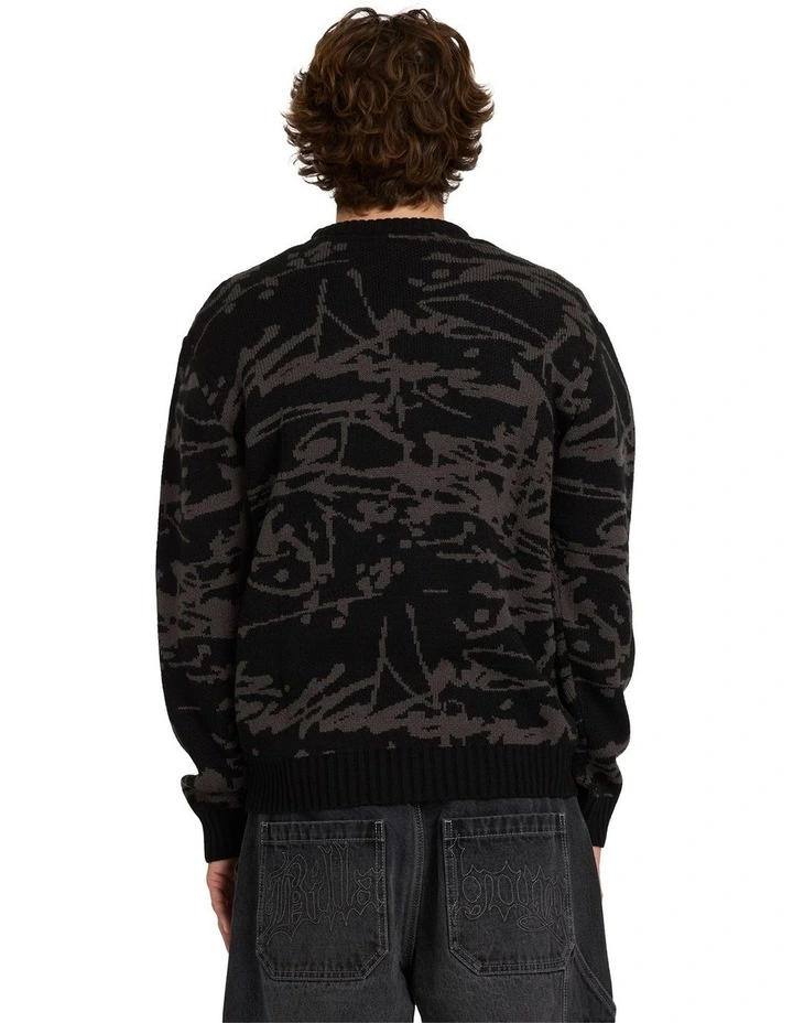 Immortal Crew Neck in Black image 2