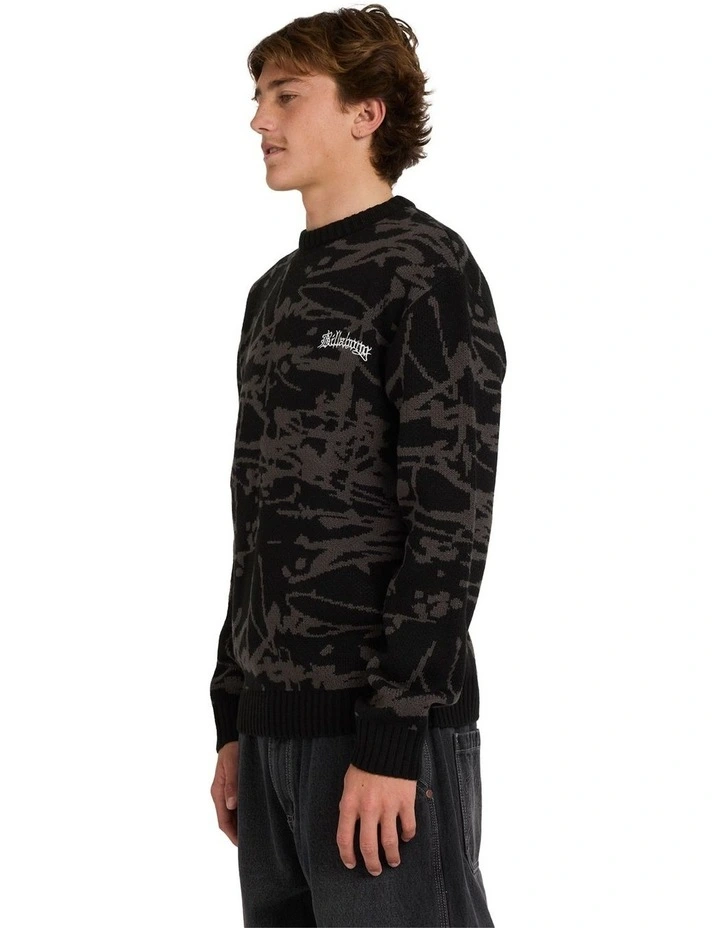 Immortal Crew Neck in Black image 3