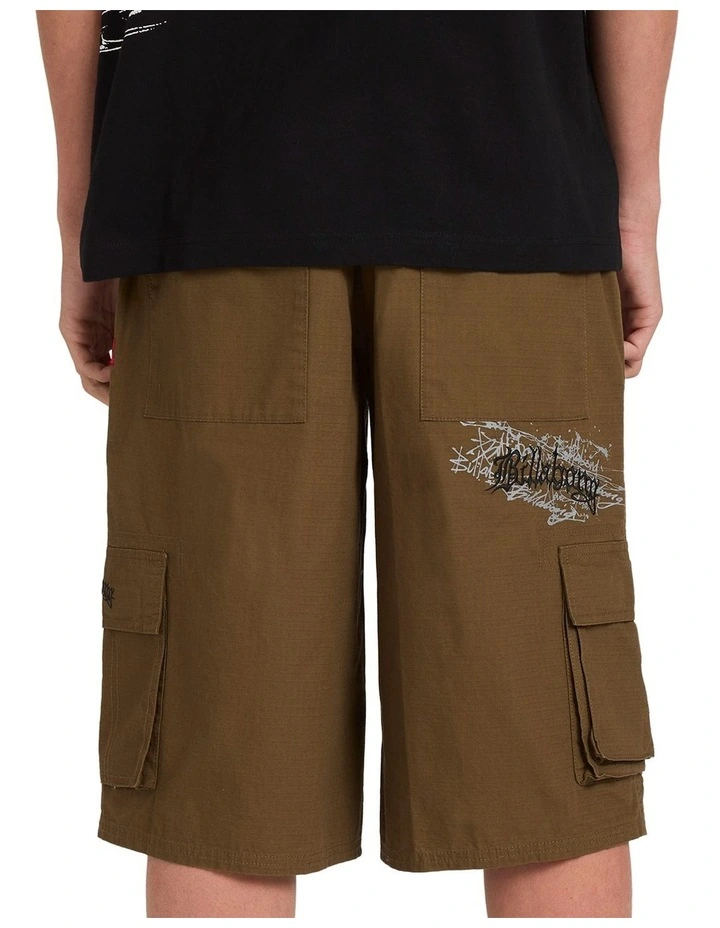 Immortal Cargo Shorts in Gravel image 2