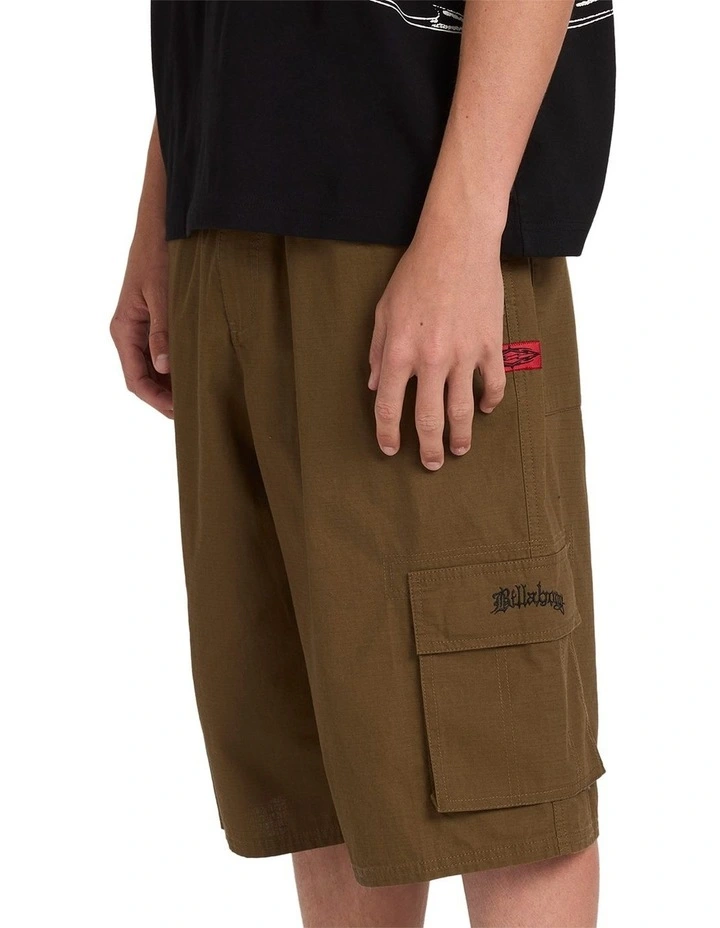 Immortal Cargo Shorts in Gravel image 3
