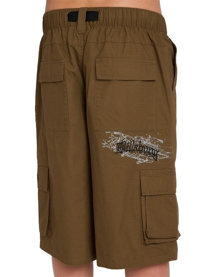 Immortal Cargo Shorts in Gravel image 4