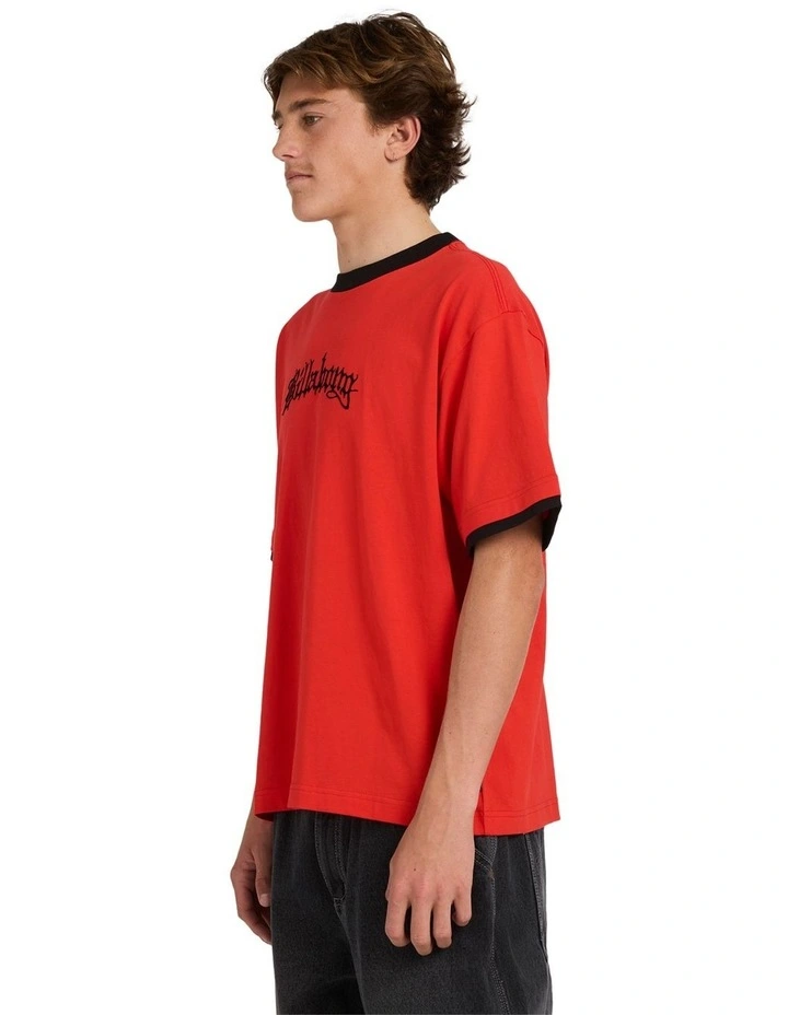 Immortal Tipper T-Shirt in Red image 3