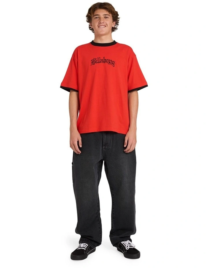 Immortal Tipper T-Shirt in Red image 5