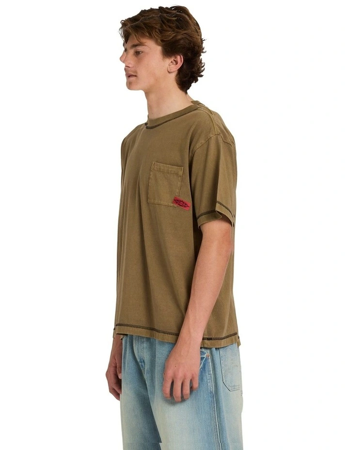Immortal Pocket T-shirt in Gravel image 3