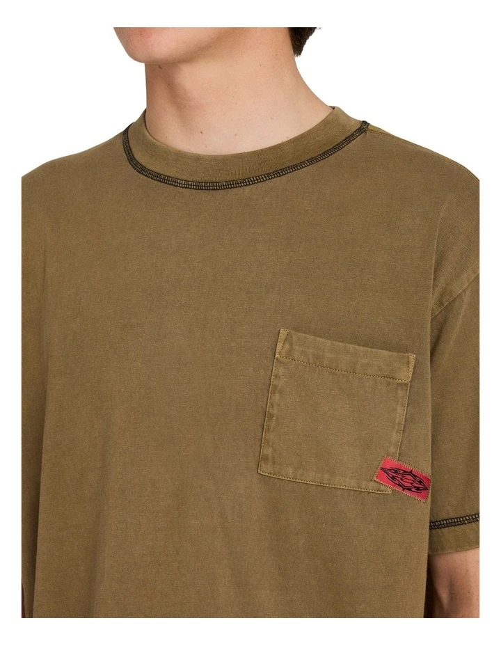Immortal Pocket T-shirt in Gravel image 4