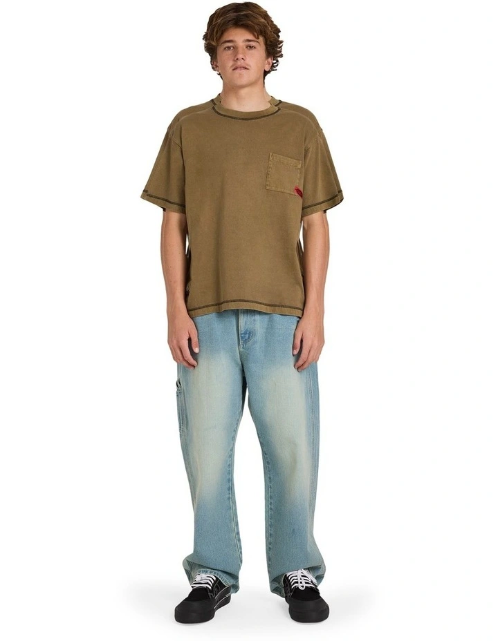 Immortal Pocket T-shirt in Gravel image 5