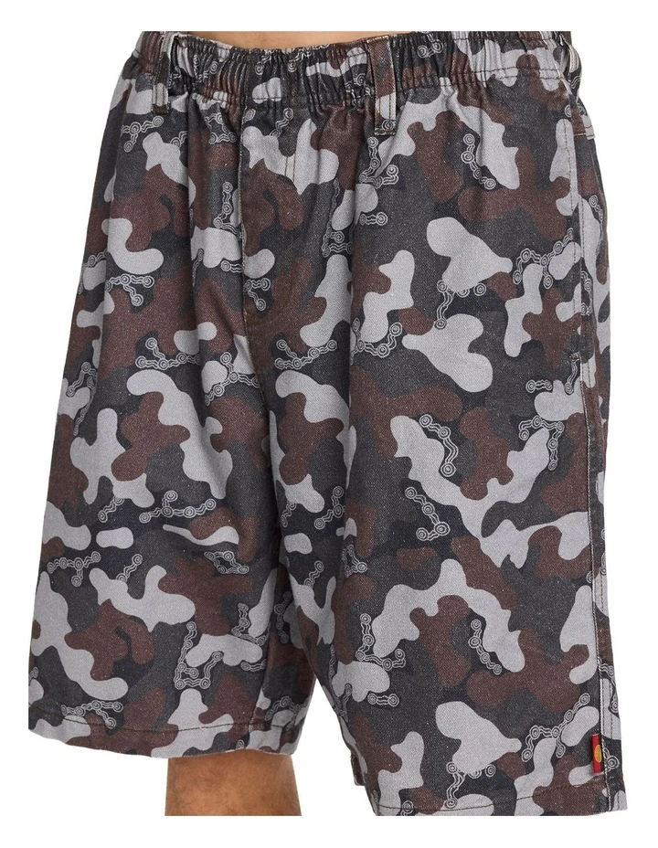 Otis Jimmy 21 Walkshorts In Black image 4