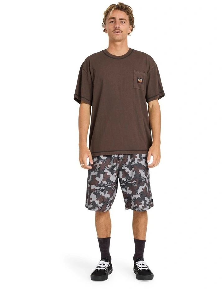 Otis Jimmy 21 Walkshorts In Black image 5