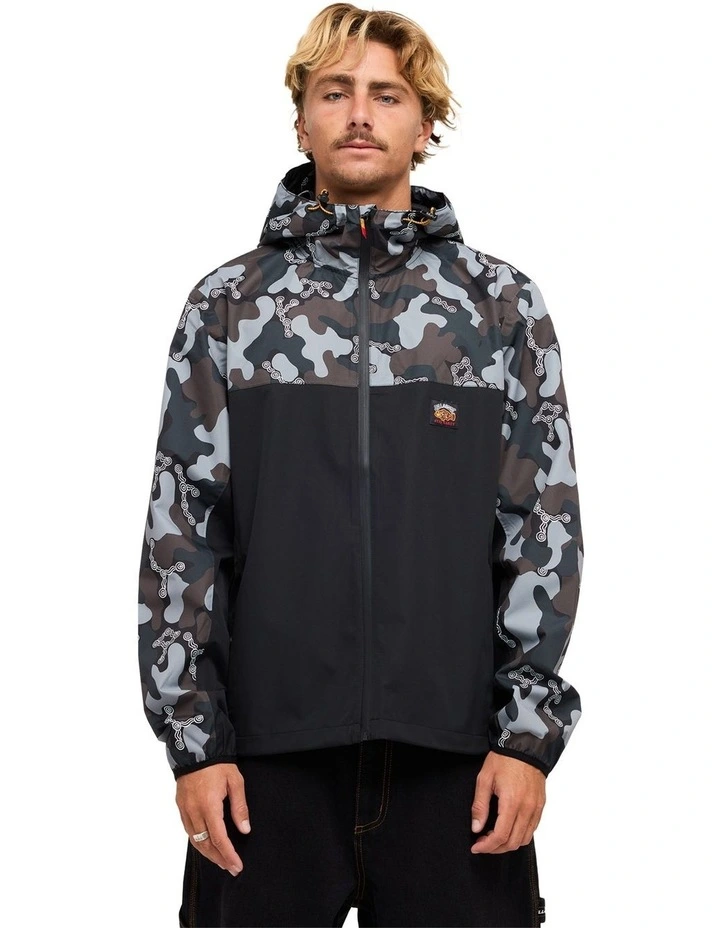 Otis Spray Waterproof Jacket in Black image 1