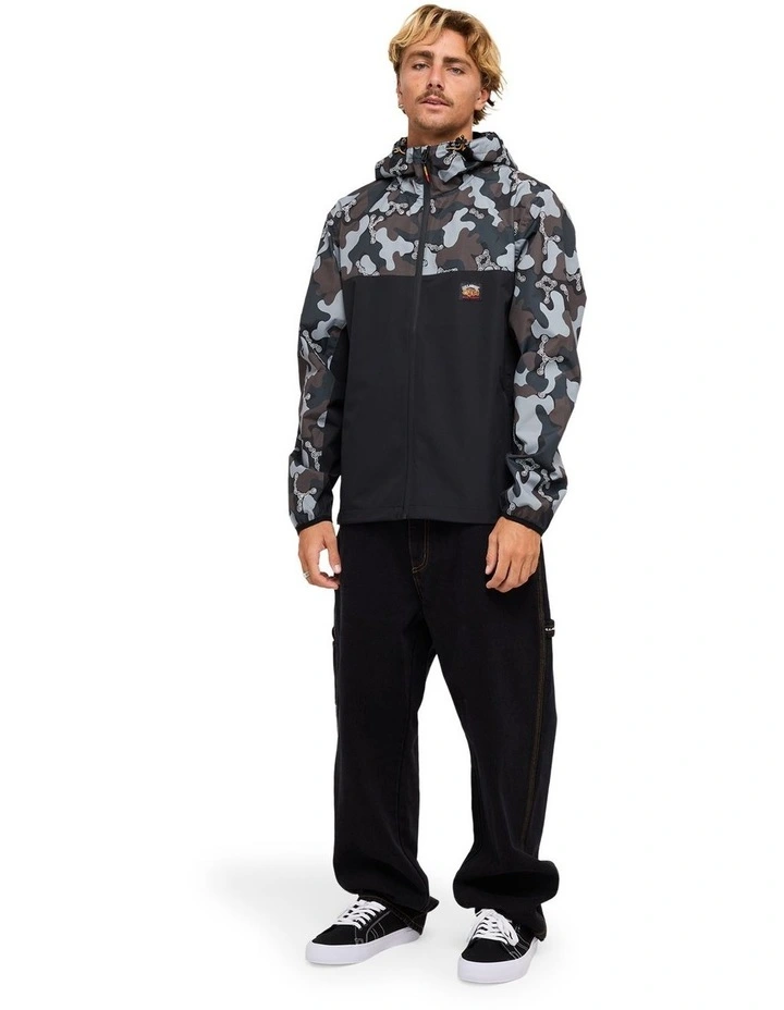Otis Spray Waterproof Jacket in Black image 5