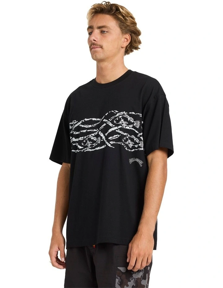 Otis Mangrove T-Shirt in Black image 3