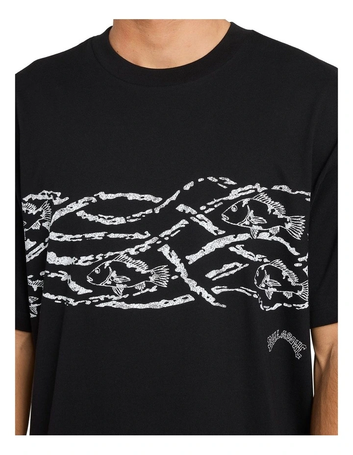 Otis Mangrove T-Shirt in Black image 4