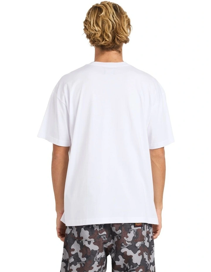 Otis Snake T-Shirt in White image 2