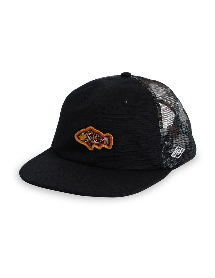 Otis Mangrove 5 Panel Twill Snapback Cap In Black image 2