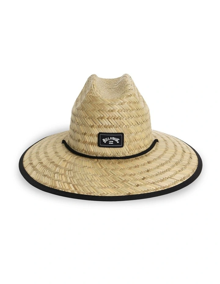 Tides Print Sun Hat in Dusty Blue image 1