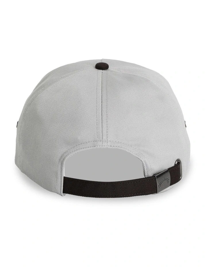 Throwback Cap in Silver image 3