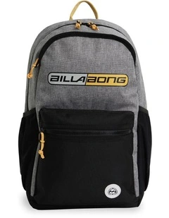 Scallop Surf Backpack in Heather Grey/Black