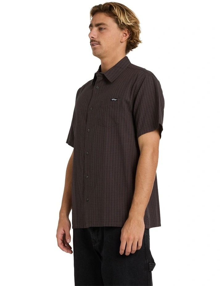 Mogul Short Sleeve Shirt in Raven image 3