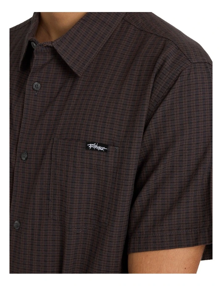 Mogul Short Sleeve Shirt in Raven image 4