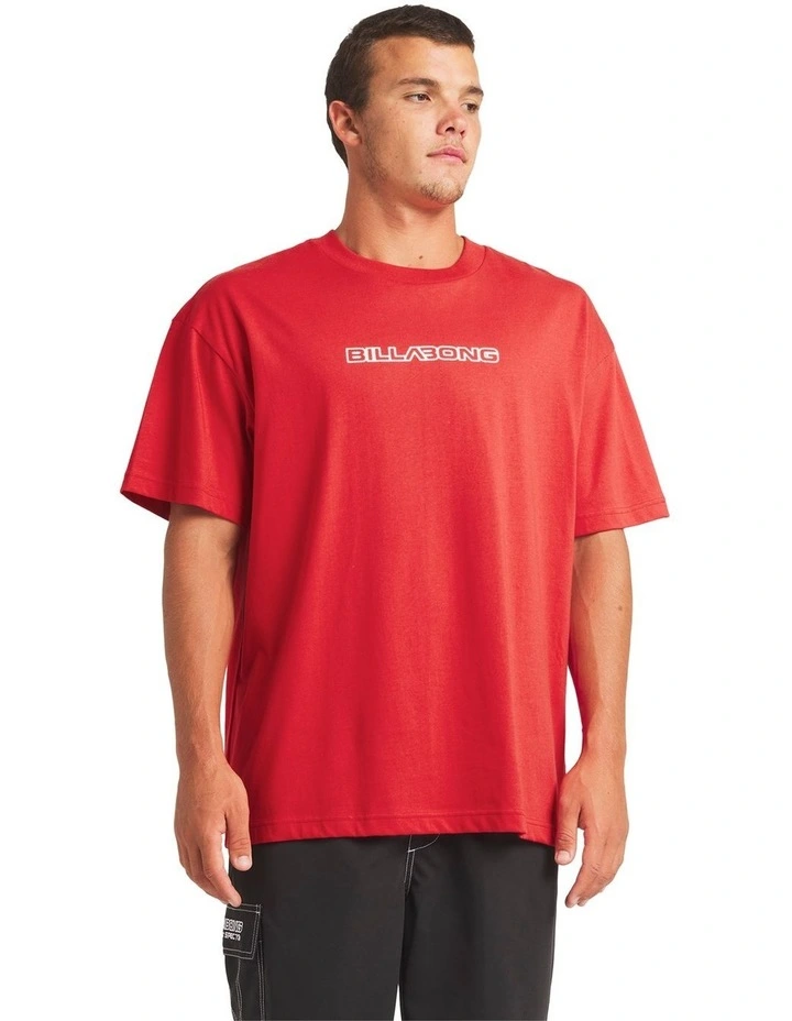 Halftone OG T-Shirt in True Red image 1
