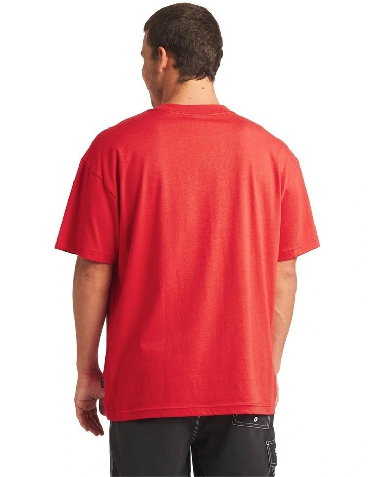 Halftone OG T-Shirt in True Red image 2