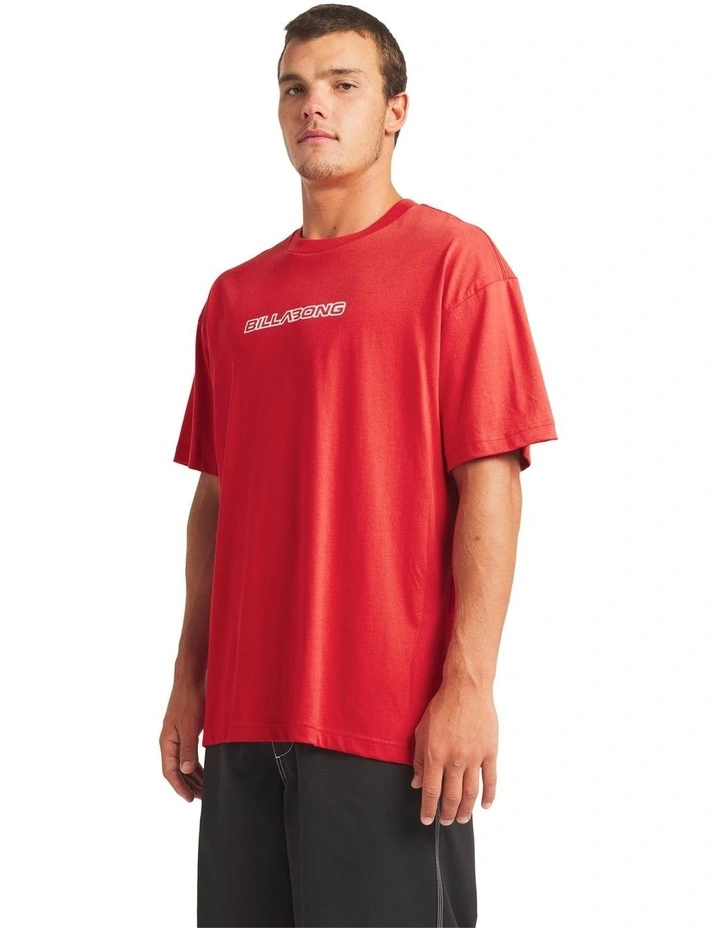 Halftone OG T-Shirt in True Red image 3
