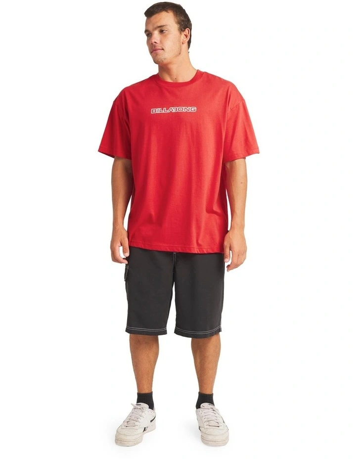 Halftone OG T-Shirt in True Red image 5