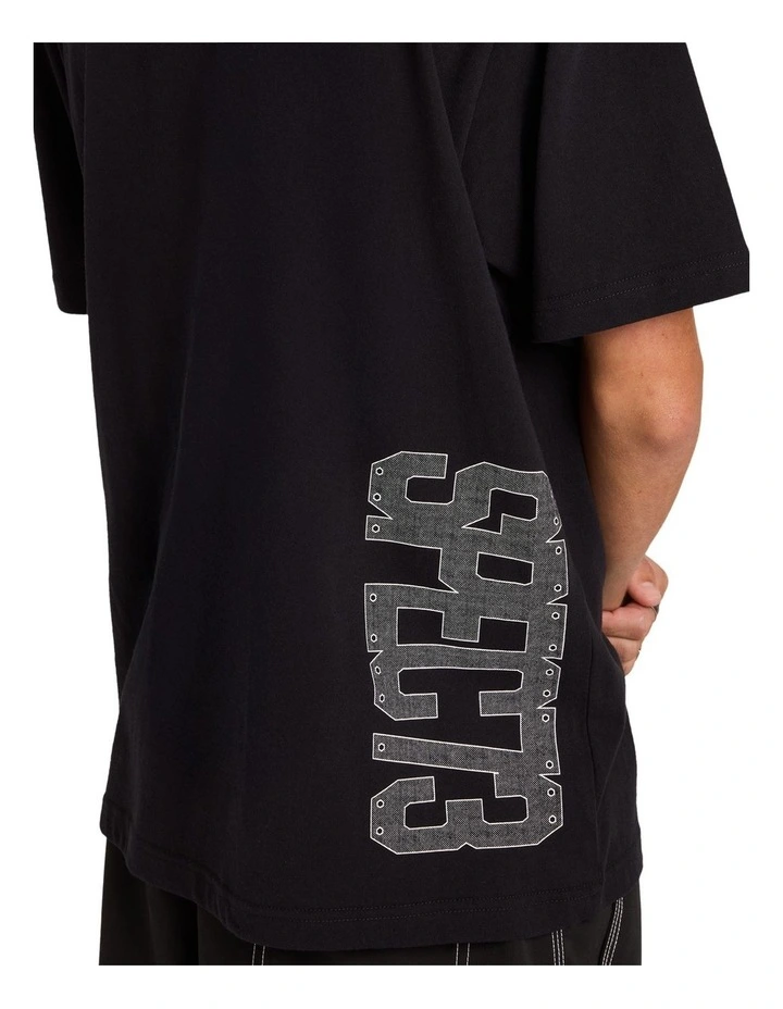 Spec Bio Wave T-Shirt Off in Black image 4