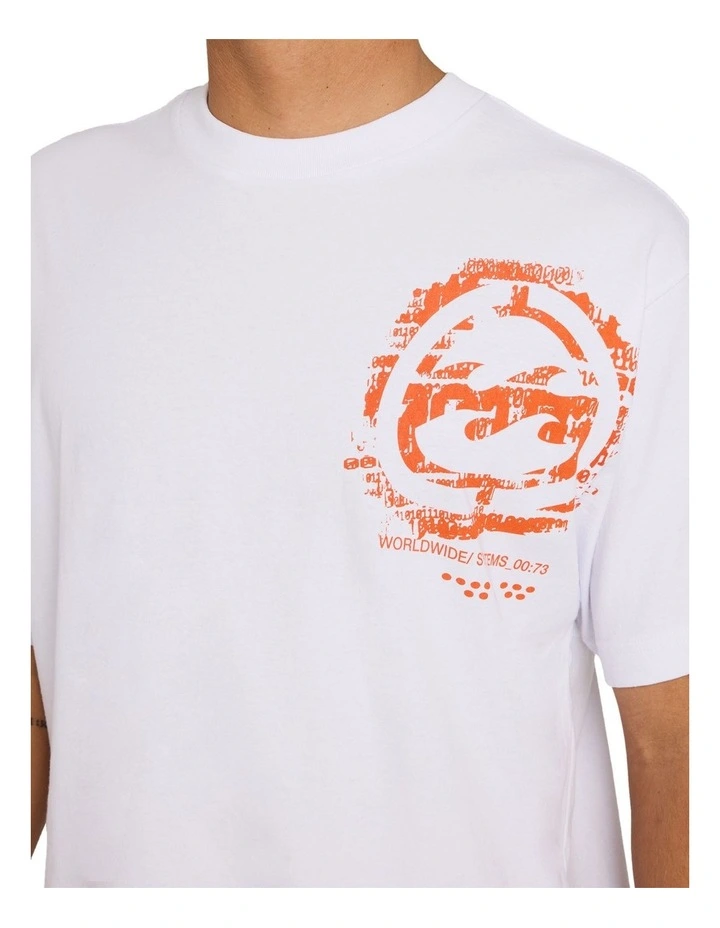 Spec Blast T-Shirt in White image 4