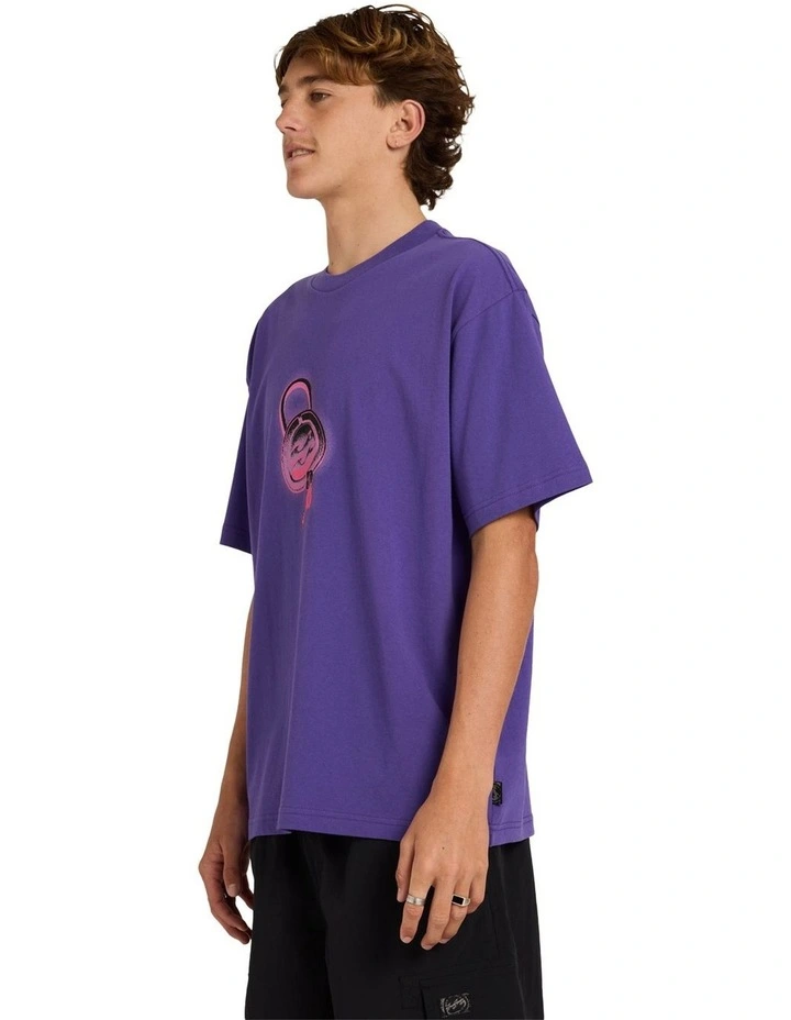 Spec Lock T-Shirt in Purple image 3