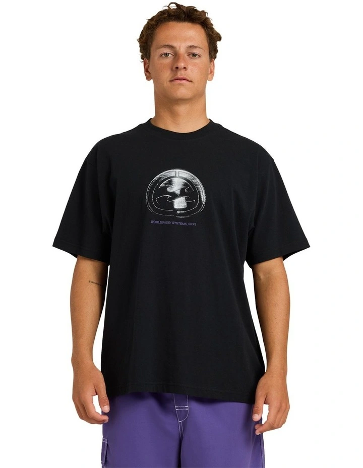 Spec Metal T-Shirt in Black image 1