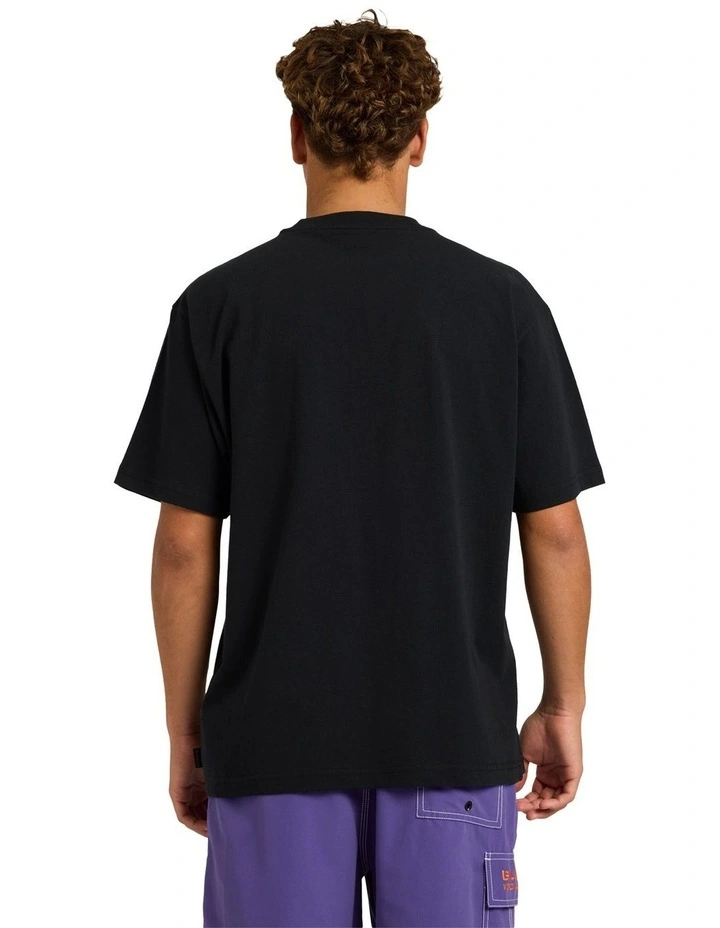 Spec Metal T-Shirt in Black image 2