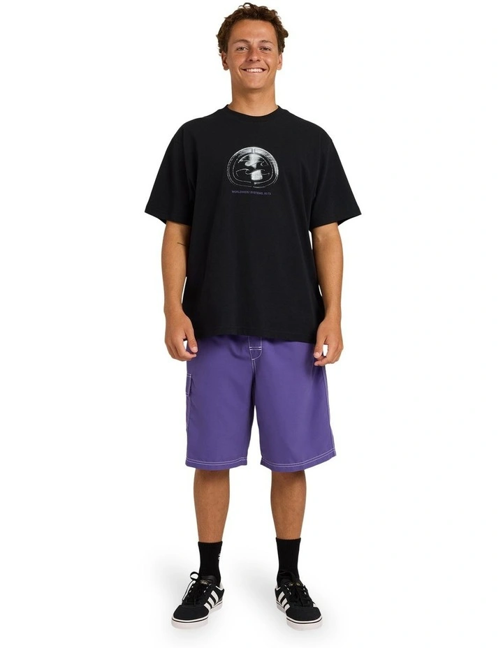 Spec Metal T-Shirt in Black image 5