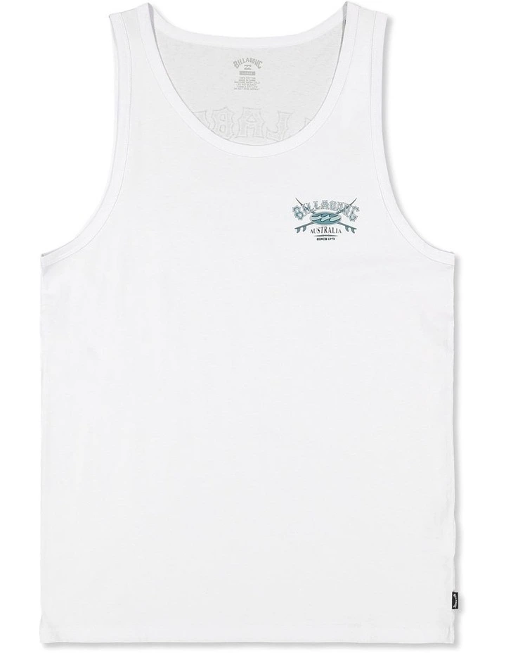 Crossboards Tank Top in White image 1