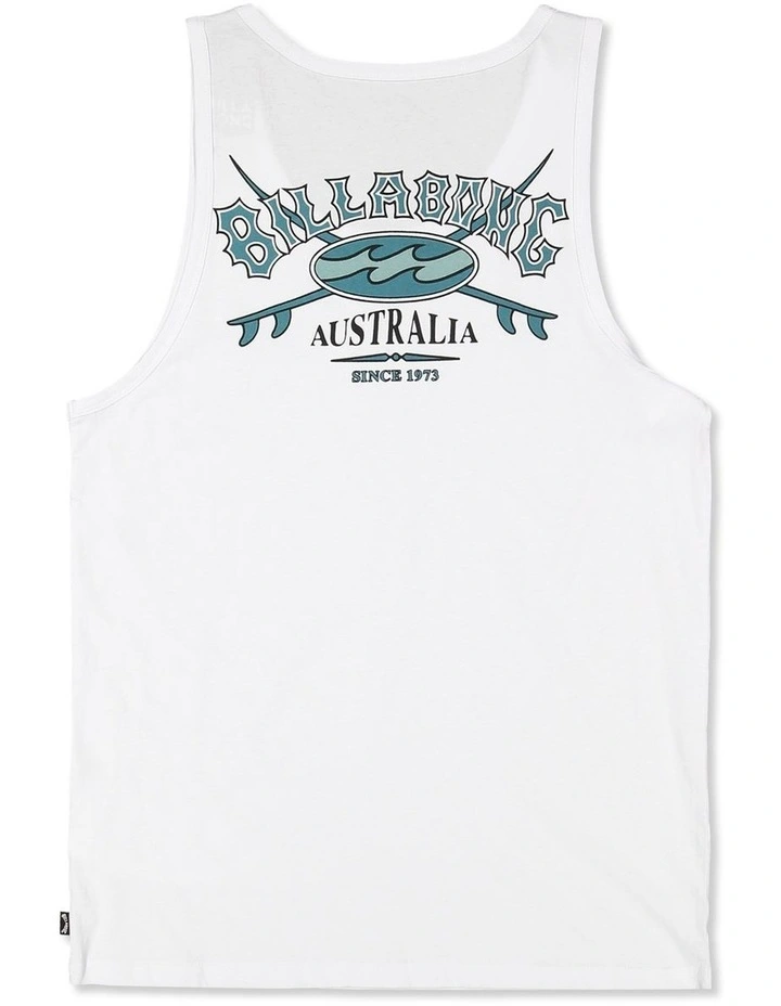 Crossboards Tank Top in White image 2