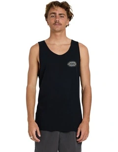 Rotar Diamond Tank Top in Black