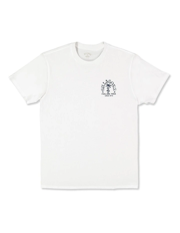 Big Wave Shazza T-Shirt in White image 1
