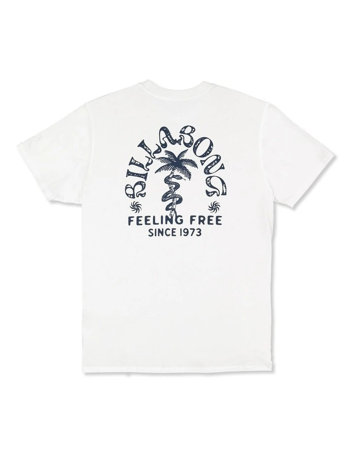 Big Wave Shazza T-Shirt in White image 2