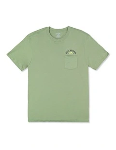 Foundry Premium T-Shirt Hedge in Green