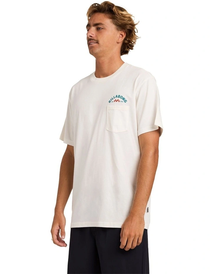 Foundry Premium T-Shirt Off in White image 3