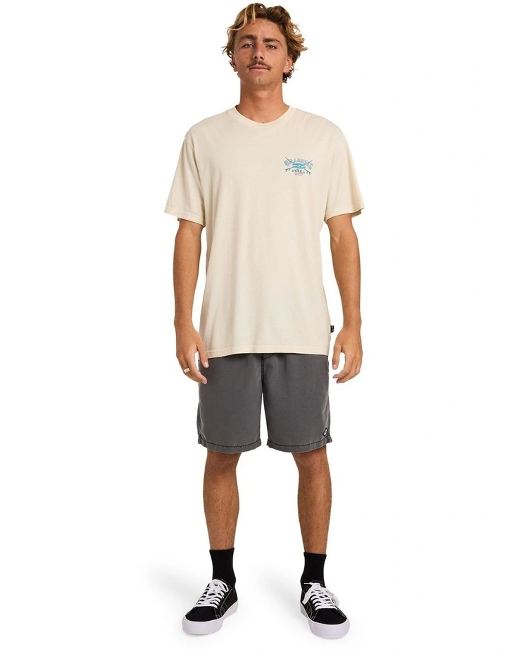 Heritage Arch Premium T-Shirt in Oatmeal image 5