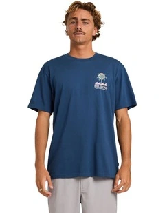 Portal Premium T-Shirt in Dark Denim