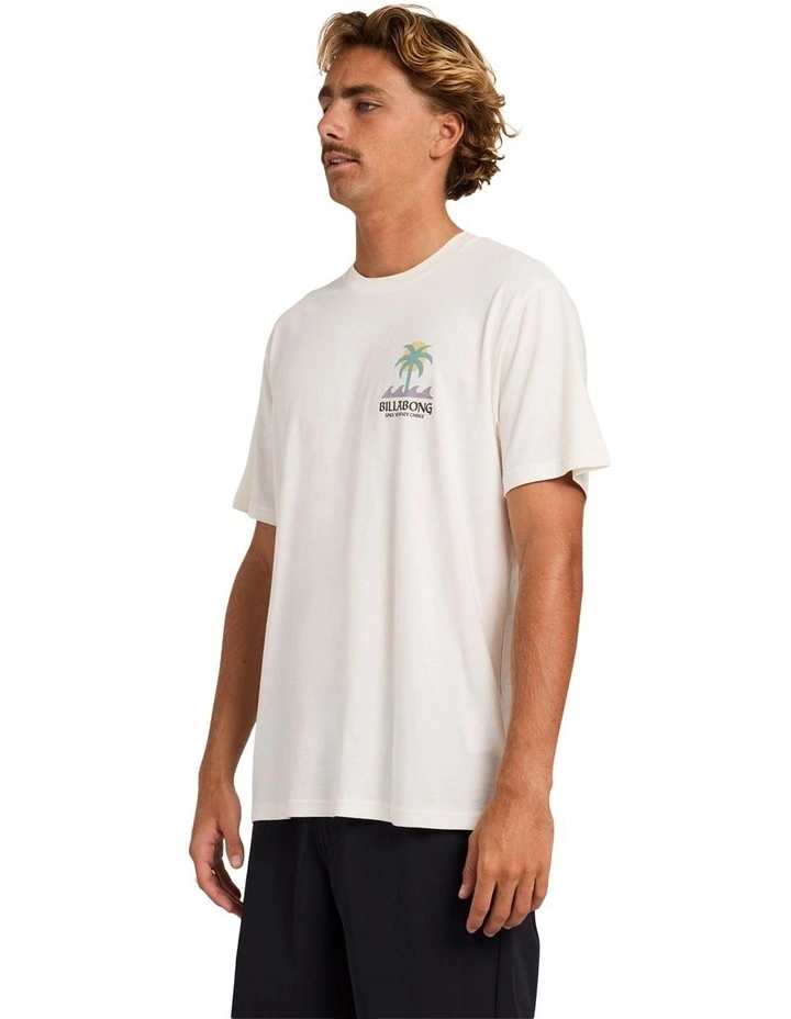 Portal Premium T-Shirt Off in White image 3