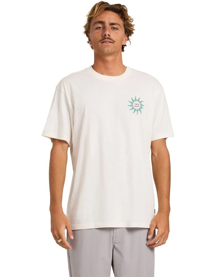 Rotation Premium T-Shirt Off in White image 1