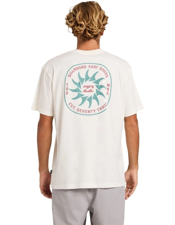 Rotation Premium T-Shirt Off in White image 2