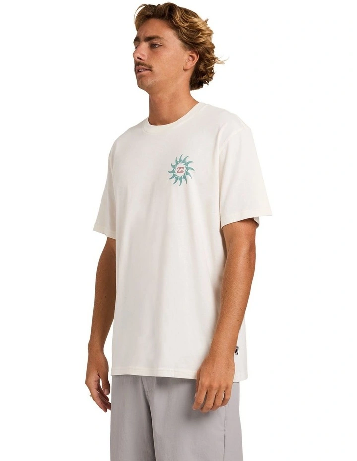 Rotation Premium T-Shirt Off in White image 3