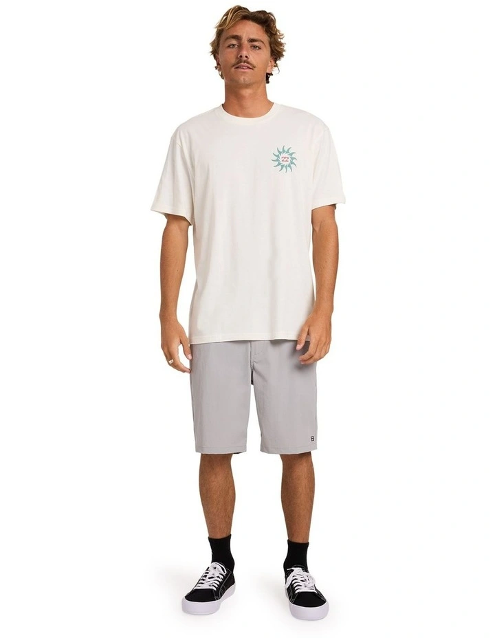 Rotation Premium T-Shirt Off in White image 5