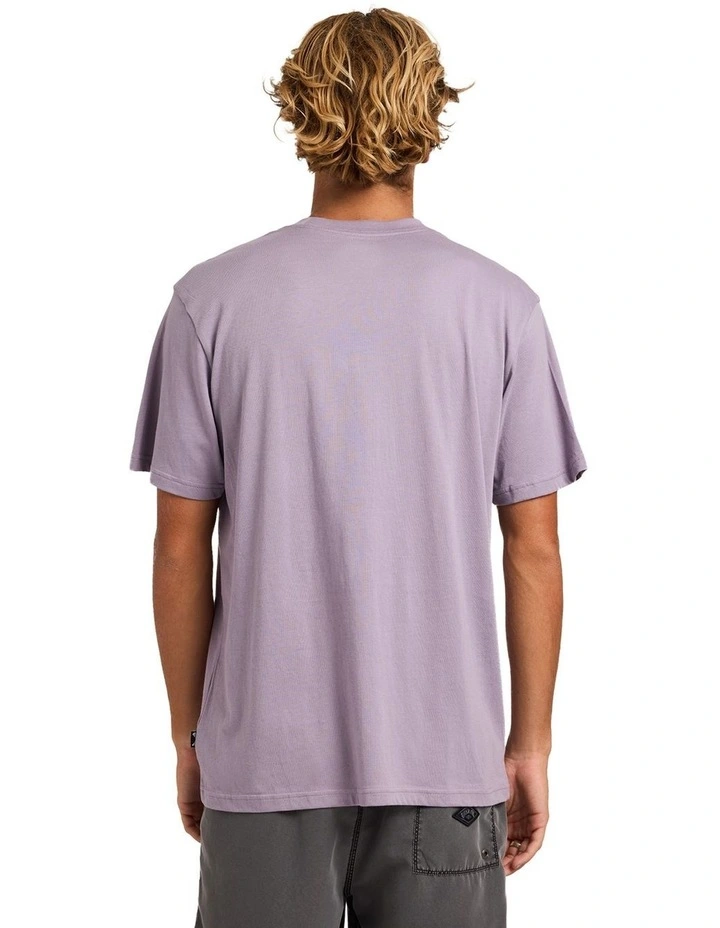 Rotor Diamond Premium T-Shirt in Purple Ash image 2